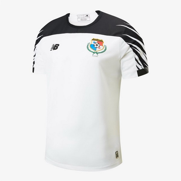 Tailandia Camiseta Panamá Segunda equipación 2019 Blanco Negro